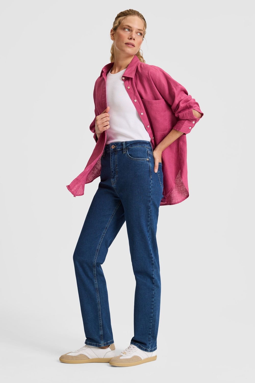 U.S. Polo Assn. Kadın Mavi Pantolon (Jean) 50325200-DN0013 görsel 3