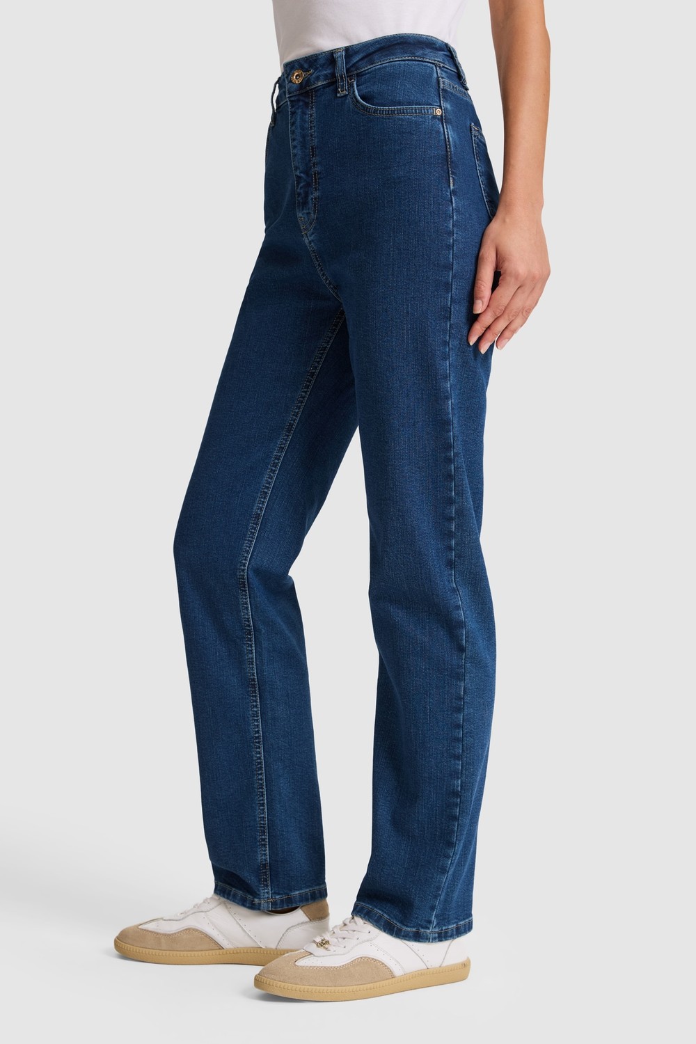 U.S. Polo Assn. Kadın Mavi Pantolon (Jean) 50325200-DN0013 görsel 4