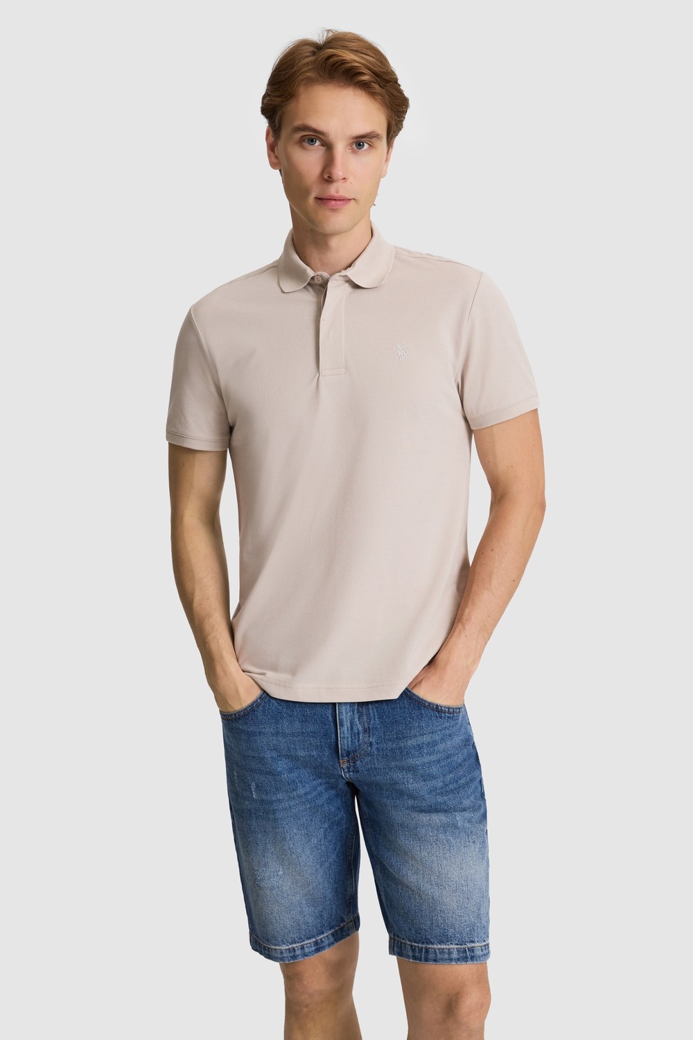 U.S. Polo Assn. Erkek Taş Tişört Basic 50327003-VR049