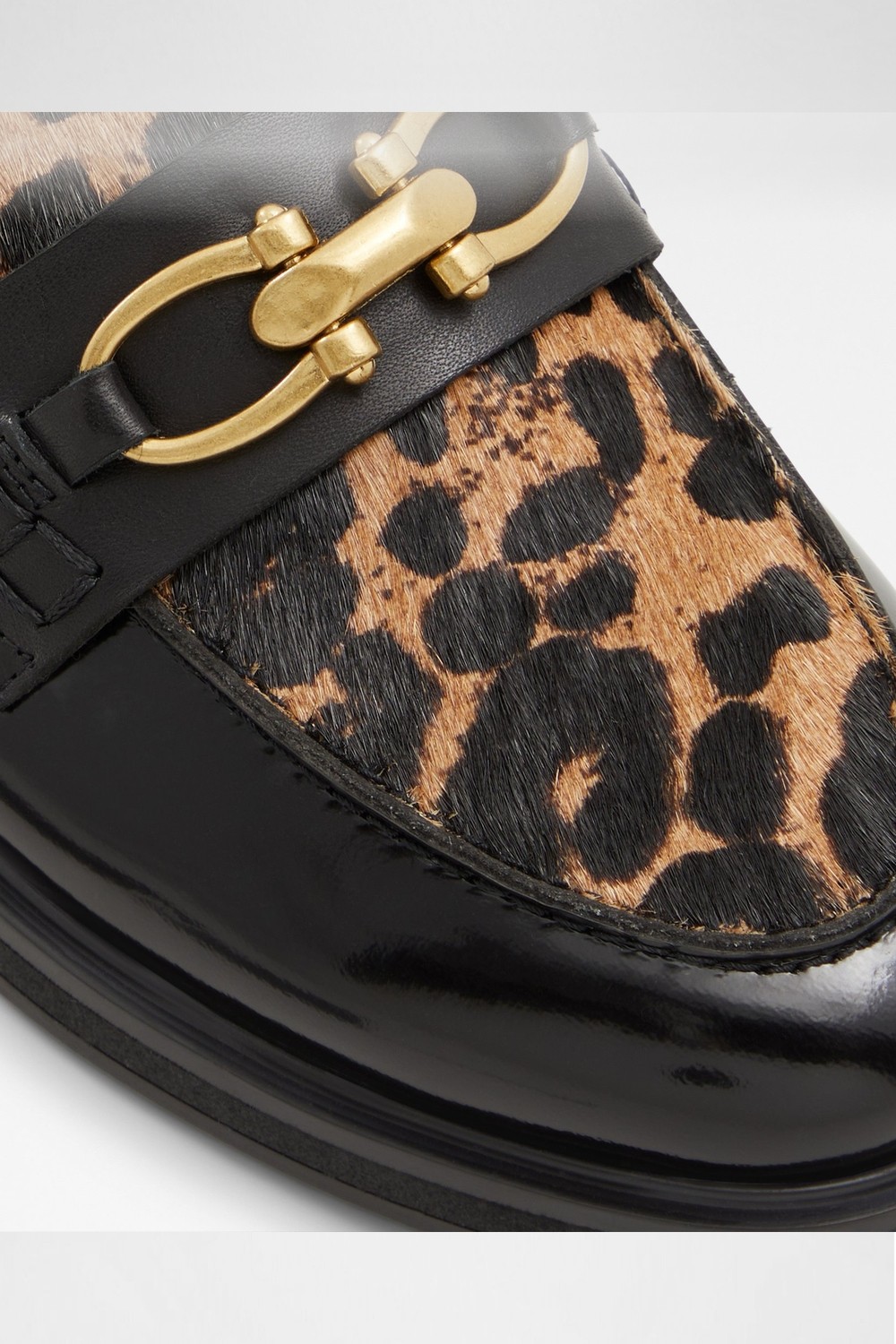 ALDO Bissom Ayakkabı Düz Oxford & Loafer - Siyah görsel 7