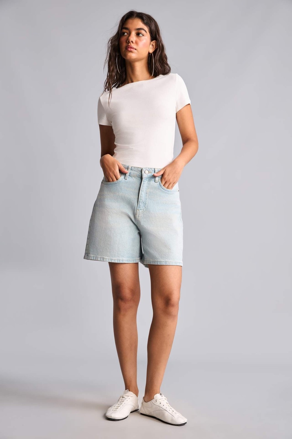 DeFacto Cepli Jean Şort I4914AX26HS