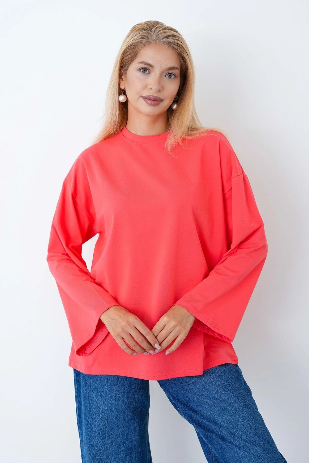 herkesemoda Kadın Tesettüre Uygun Geniş Kollu Body görsel 3