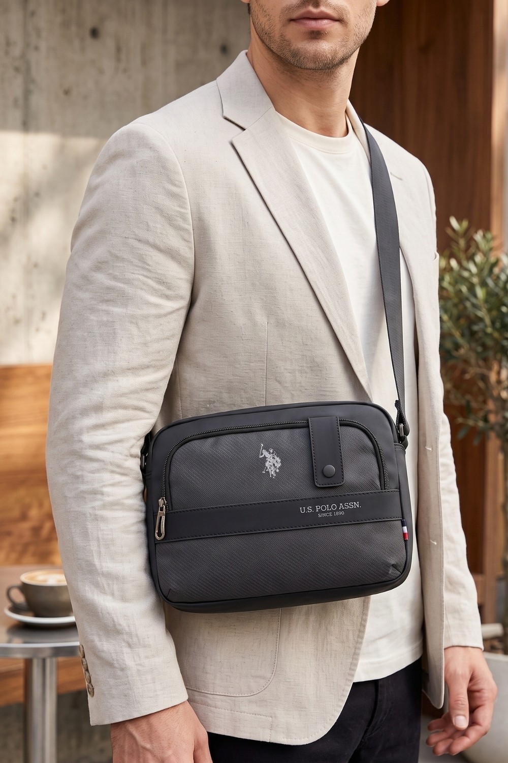 U.S. Polo Assn. 24538 Postacı Çantası Omuz Çantası görsel 4