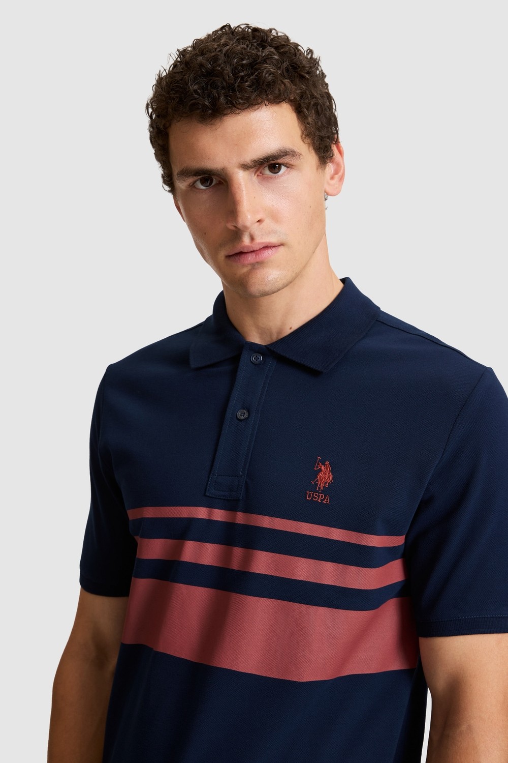 U.S. Polo Assn. Erkek Lacivert Tişört 50326995-VR033 görsel 2