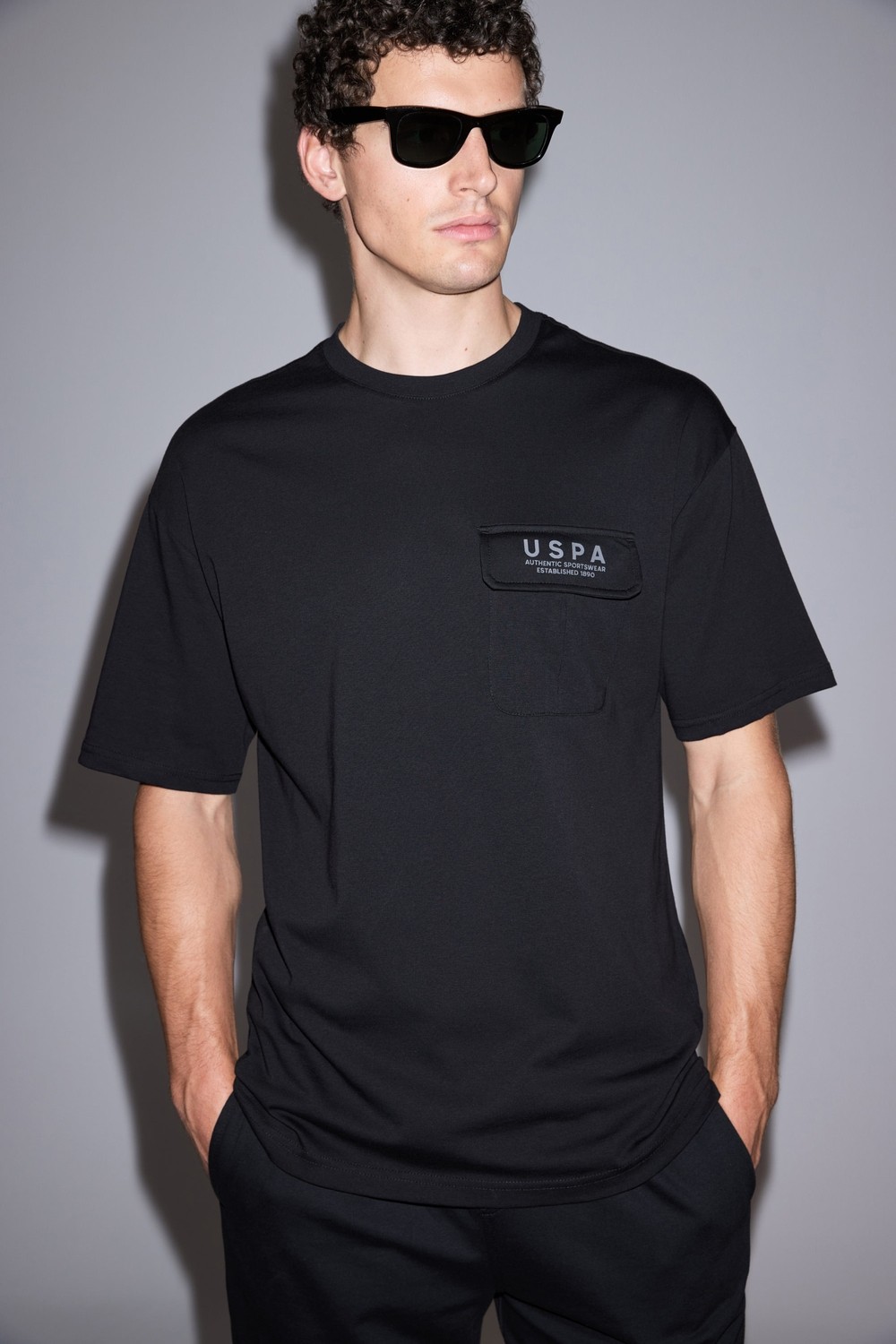 U.S. Polo Assn. Erkek Lacivert Tişört 50327021-VR033