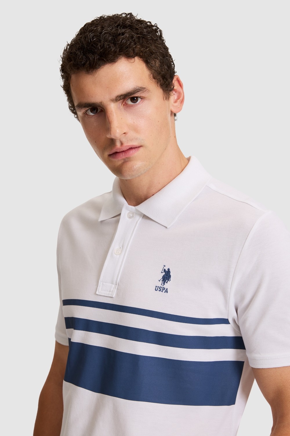 U.S. Polo Assn. Erkek Lacivert Tişört 50326995-VR033 görsel 8