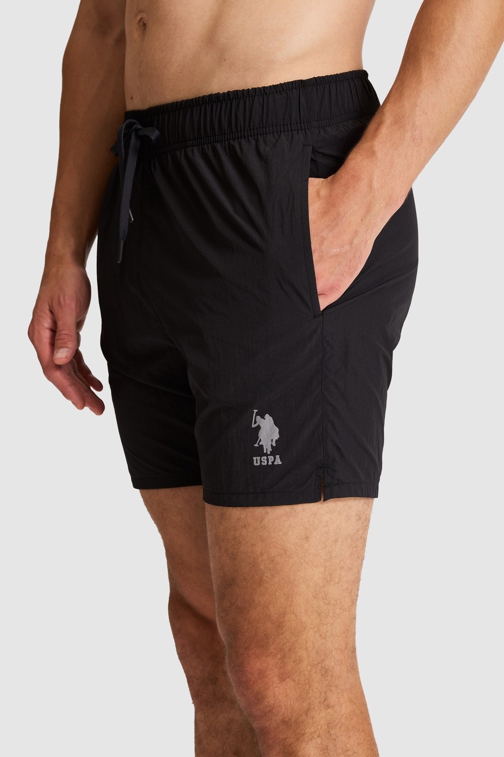 U.S. Polo Assn. Erkek Vişne Deniz Şortu 50322257 VR223 görsel 4