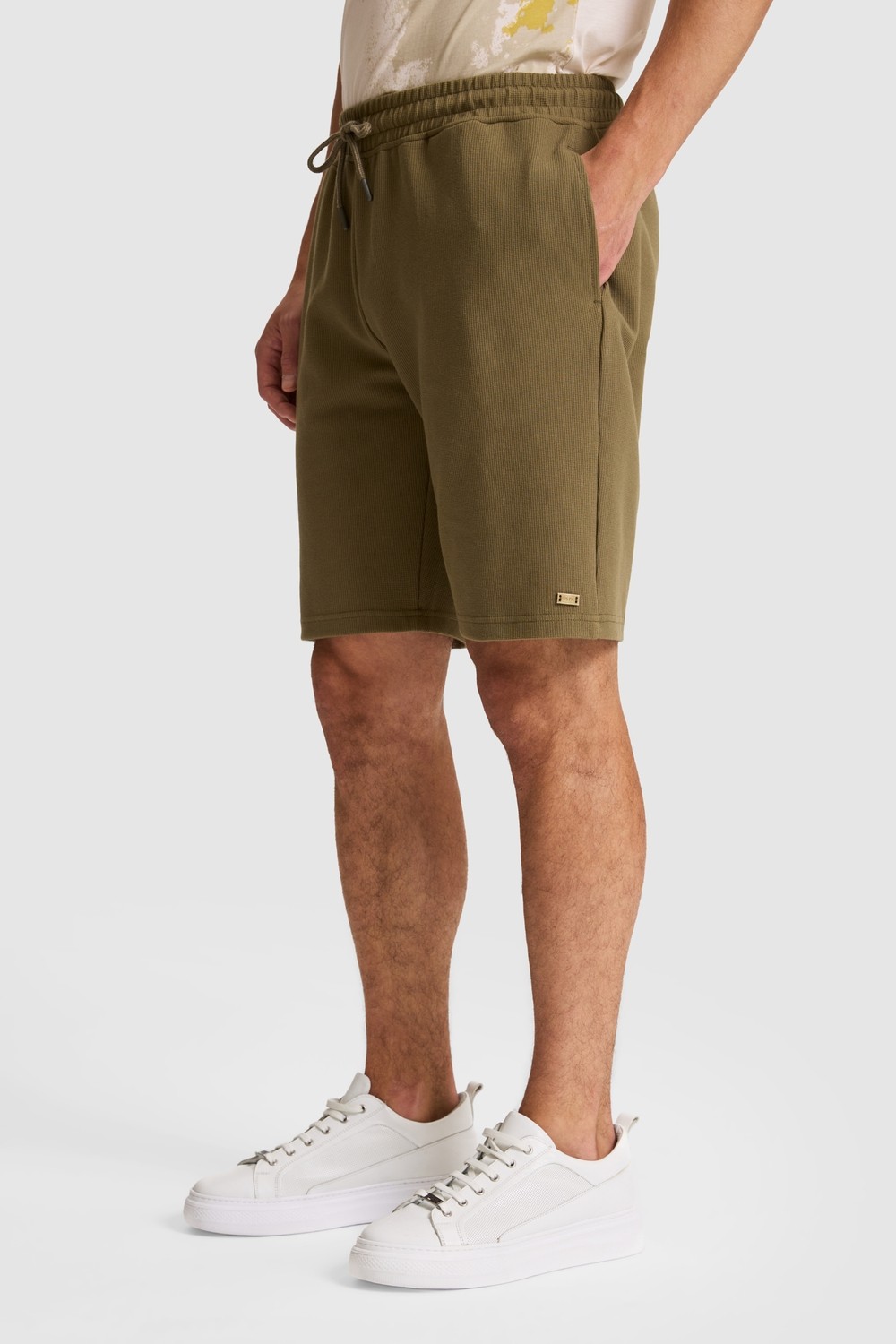 U.S. Polo Assn. Erkek Siyah Şort (Örme) 50327179-VR046 görsel 4