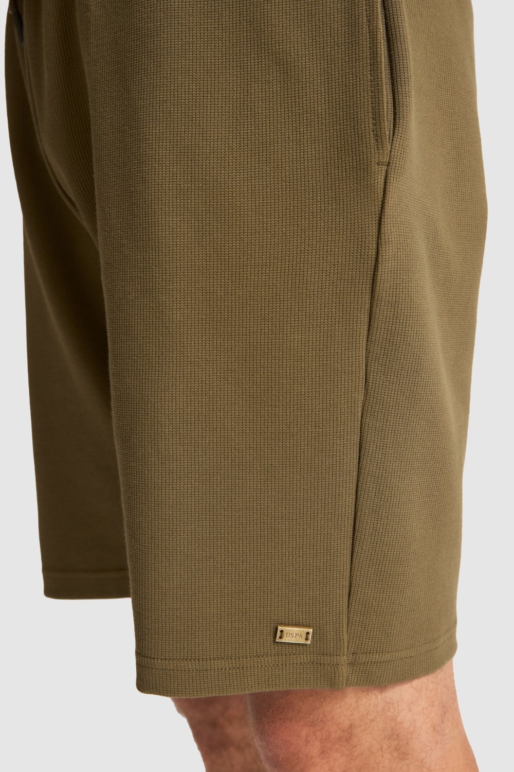U.S. Polo Assn. Erkek Siyah Şort (Örme) 50327179-VR046 görsel 6