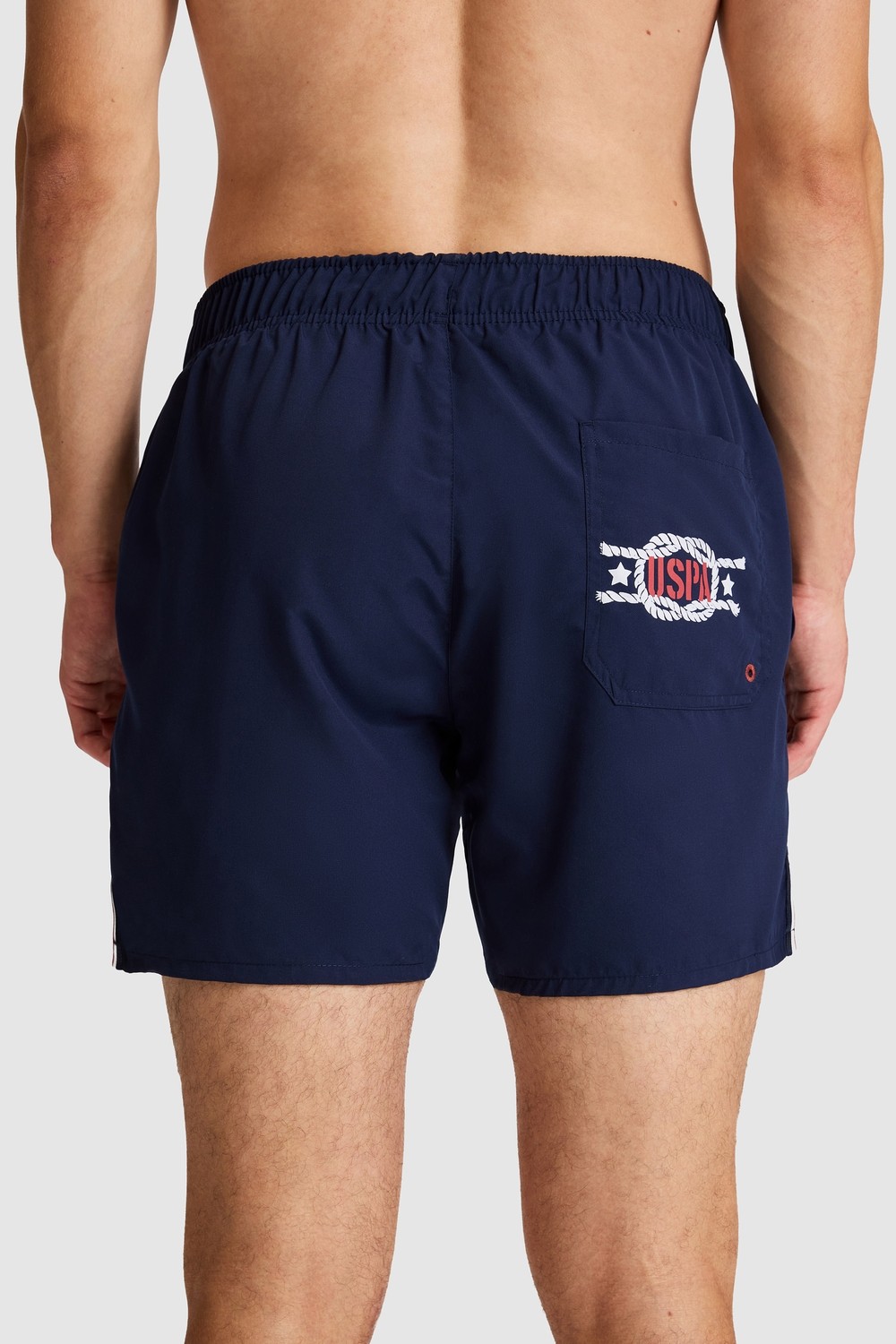 U.S. Polo Assn. Erkek Lacivert Deniz Şortu 50322249-VR033 görsel 5