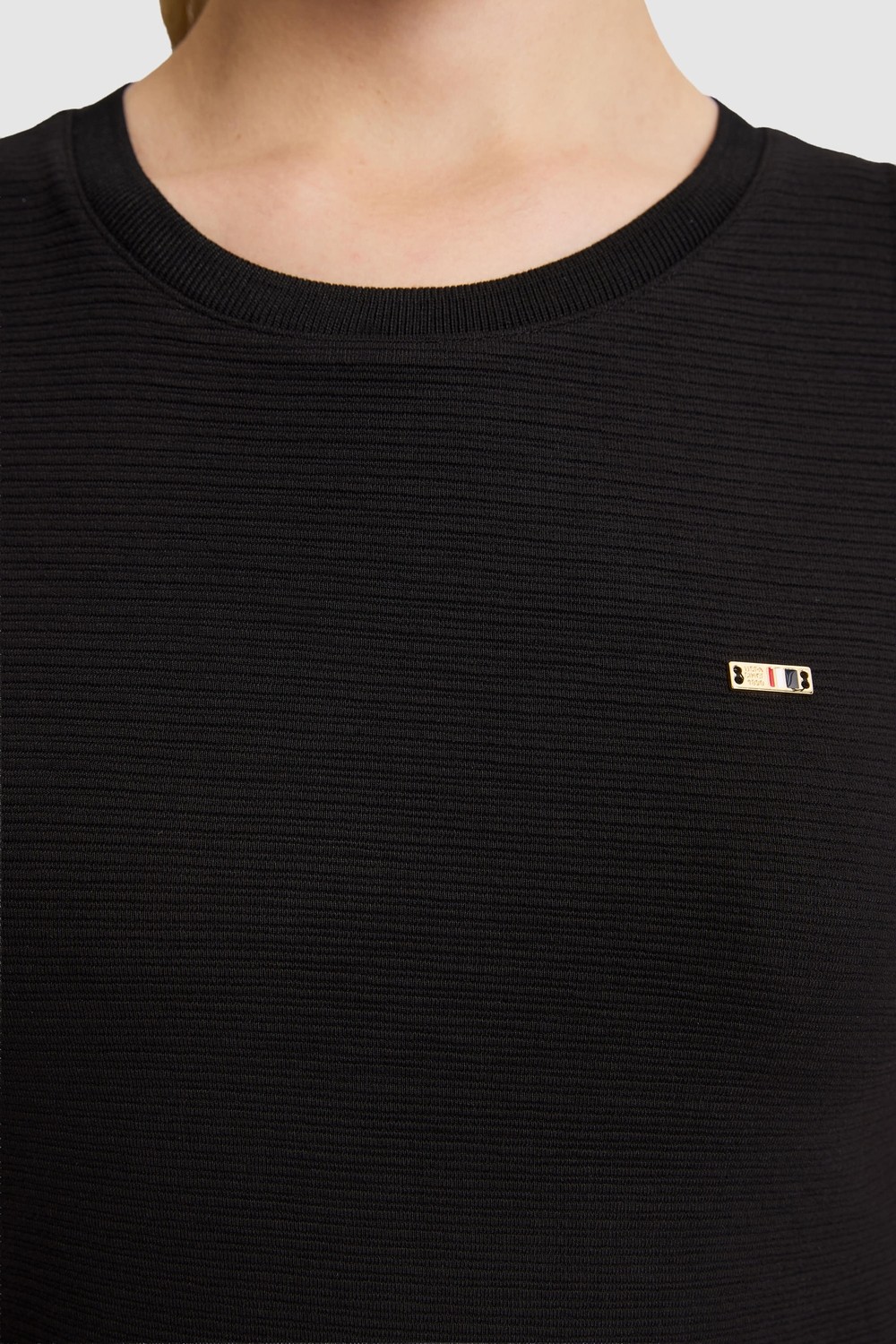 U.S. Polo Assn. Kadın Siyah Elbise (Örme) 50325275-VR046 görsel 6