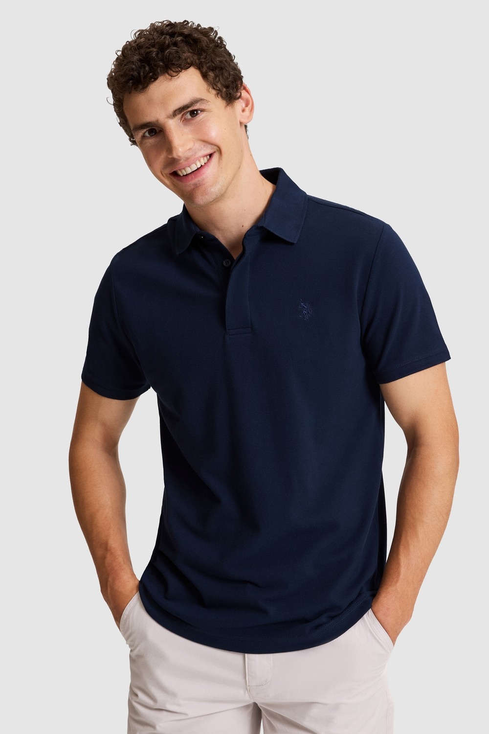 U.S. Polo Assn. Erkek Taş Tişört Basic 50327003-VR049