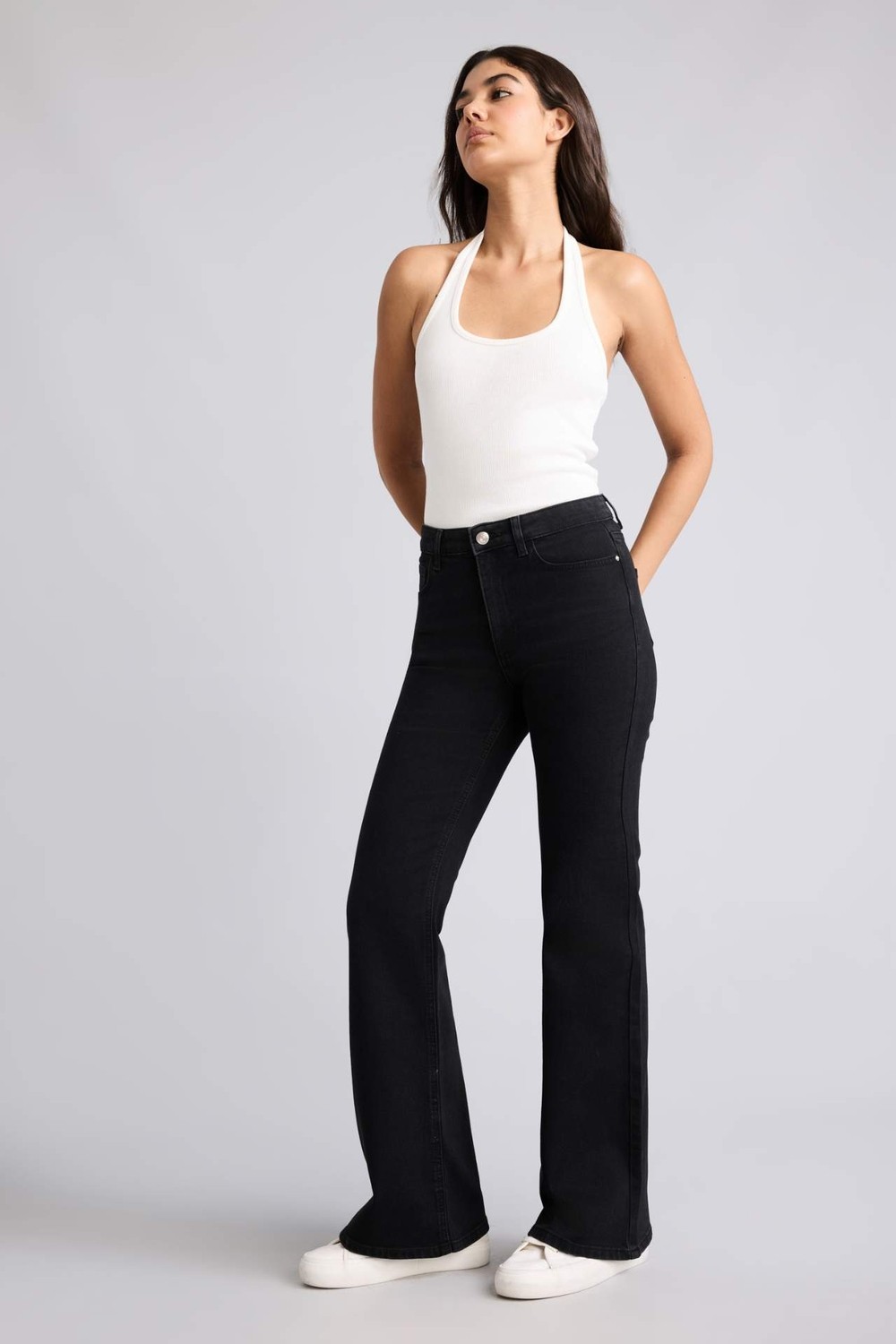 DeFacto Flare Fit Normal Bel Jean Pantolon H7470AX26AU