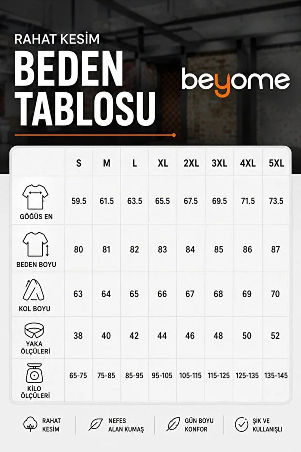 Beyome Erkek %100 Pamuk Kısa Kollu Gömlek Rahat Kalıp Yazlık Nefes Alan Tek Cepli S-5xl görsel 6