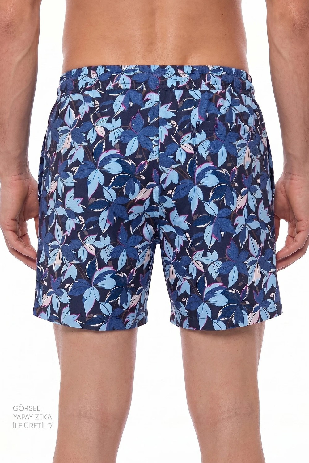Penti Erkek Surf View Yaprak Desenli Şort görsel 3