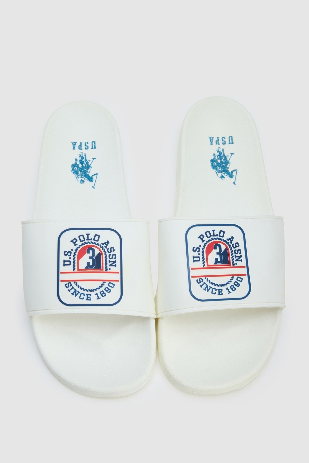 U.S. Polo Assn. Erkek Açık Mavi Terlik 50323201-VR003 görsel 4