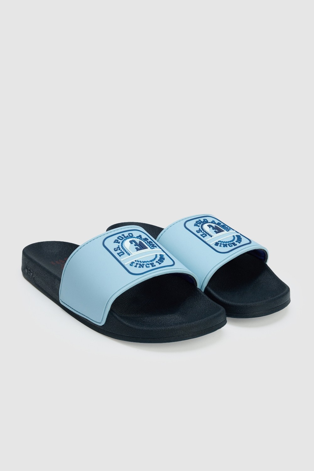 U.S. Polo Assn. Erkek Açık Mavi Terlik 50323201-VR003 görsel 7