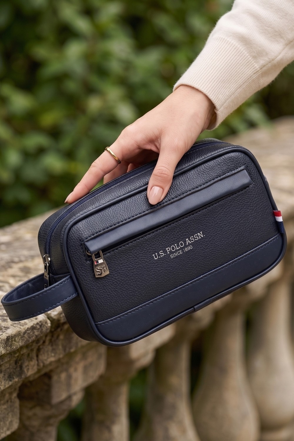 U.S. Polo Assn. U.s Polo Assn 26012 Erkek El Portföyü El Çantası Clutch Çanta Traş Çantası