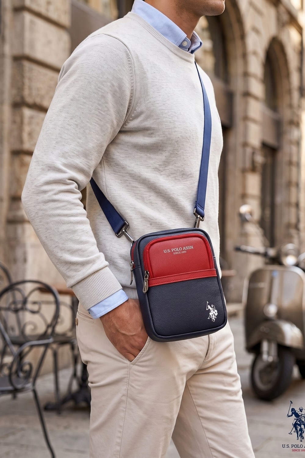 U.S. Polo Assn. Us Polo Assn 24593P Unisex Postacı Çantası Telefonluk Çapraz Çanta