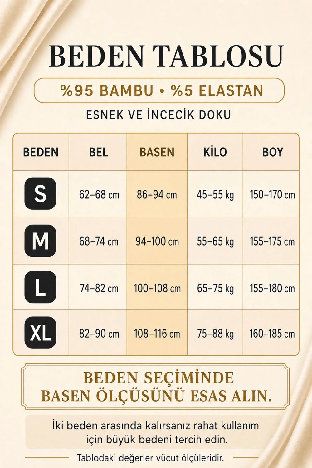 Bravie Kadın Mini Kısa Boy Bambu Jupon, Hafif, Ten Rengi, Dikişsiz Görünmez Astar Etek 301 Ten görsel 8