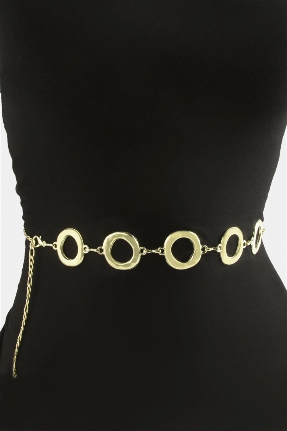 Hace Bazaar Halka Metal Zincir Kemer