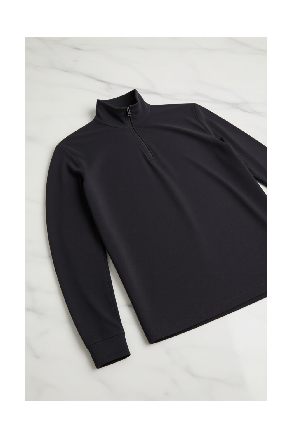 DeFacto Sıcak Tutan Standart Fit Dik Yaka Yarım Fermuarlı Polar Sporcu Sweatshirt F2302AX25WN görsel 8