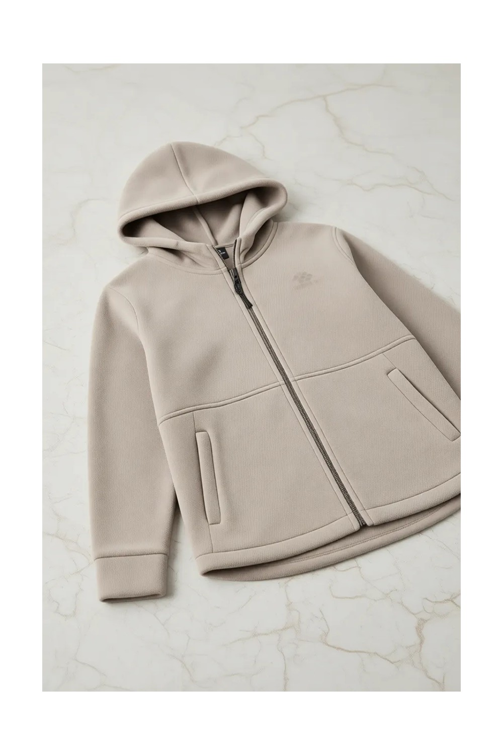 Tommy Life Rahat Form Kapüşonlu 2li Paket Siyah-Çağla Kadın Polar Sweatshirt - 97233 görsel 7