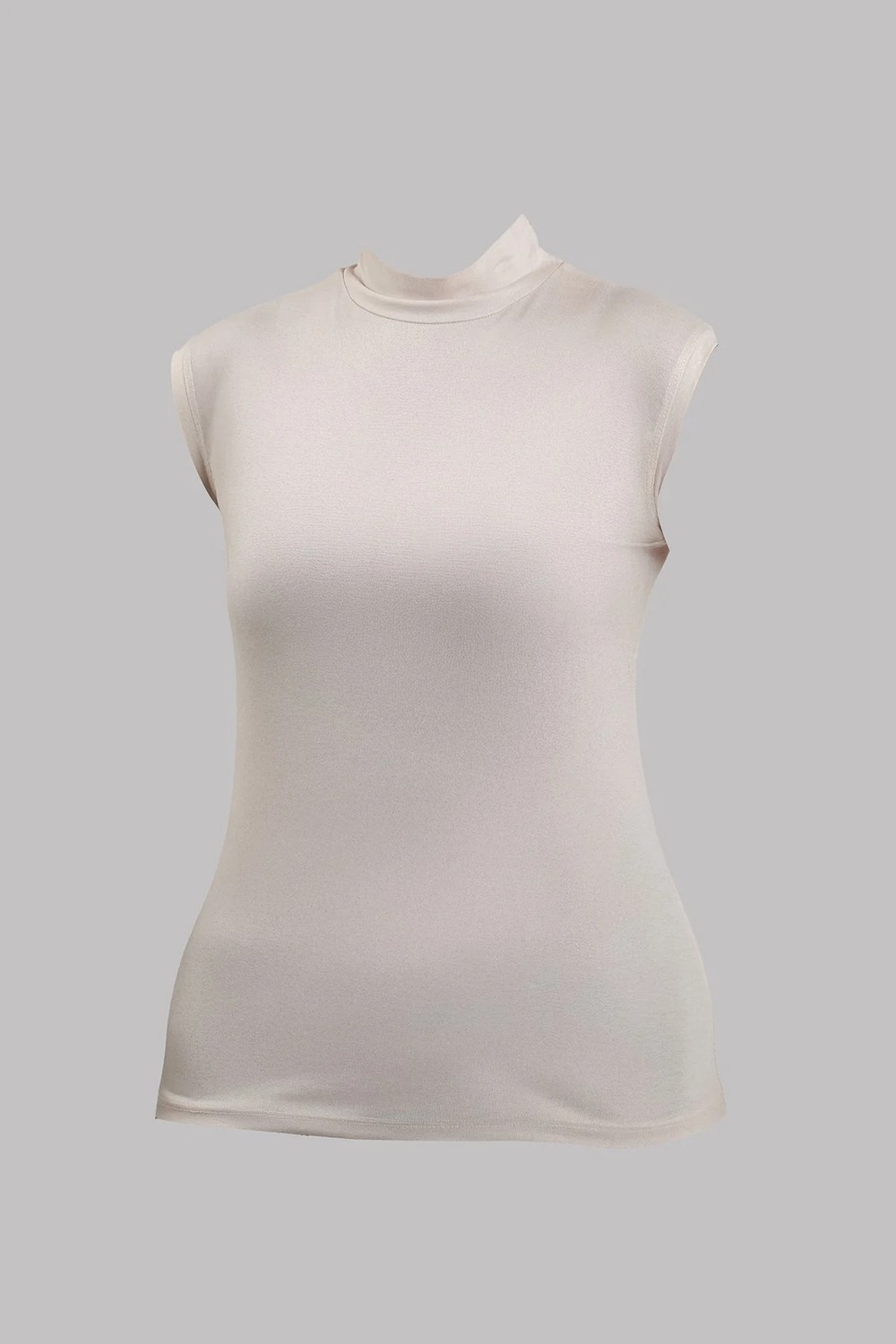Hürrem Bone Taş Body Balıkçı Yaka Viskon Sıfır Kollu 1027_46