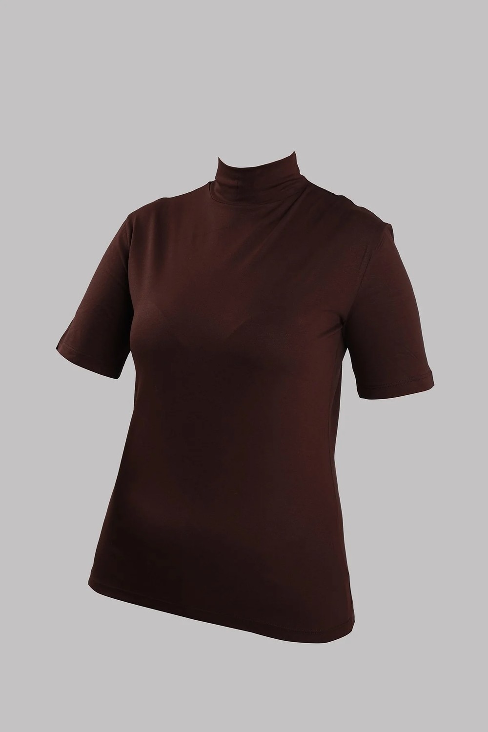 Hürrem Bone Haki Body Balıkçı Yaka Viskon Yarım Kollu 1028_09 görsel 2