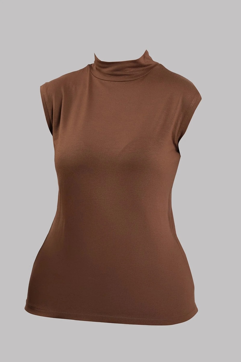 Hürrem Bone Taş Body Balıkçı Yaka Viskon Sıfır Kollu 1027_46