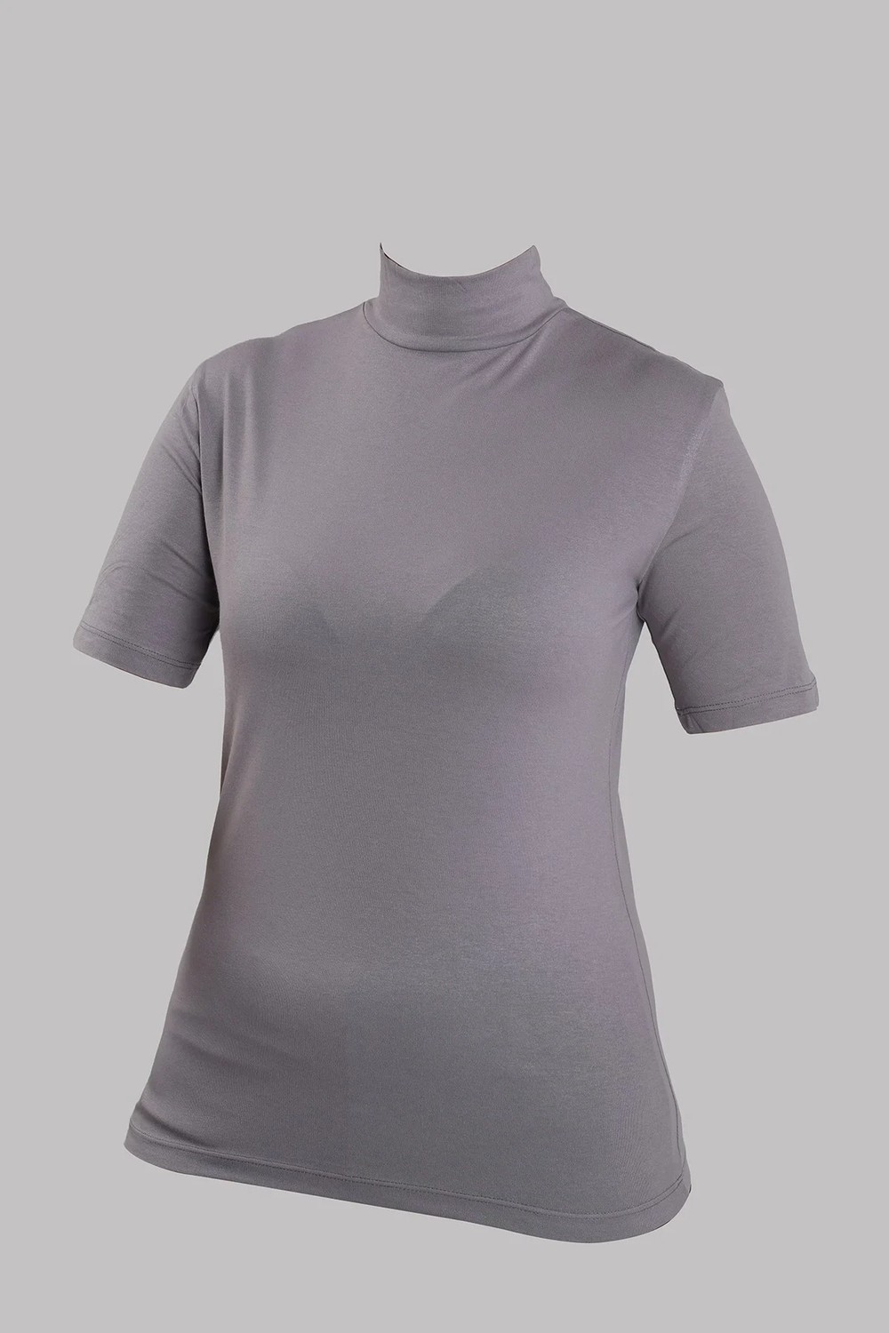 Hürrem Bone Haki Body Balıkçı Yaka Viskon Yarım Kollu 1028_09 görsel 3