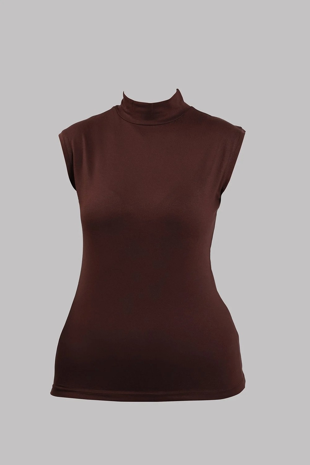 Hürrem Bone Taş Body Balıkçı Yaka Viskon Sıfır Kollu 1027_46 görsel 6