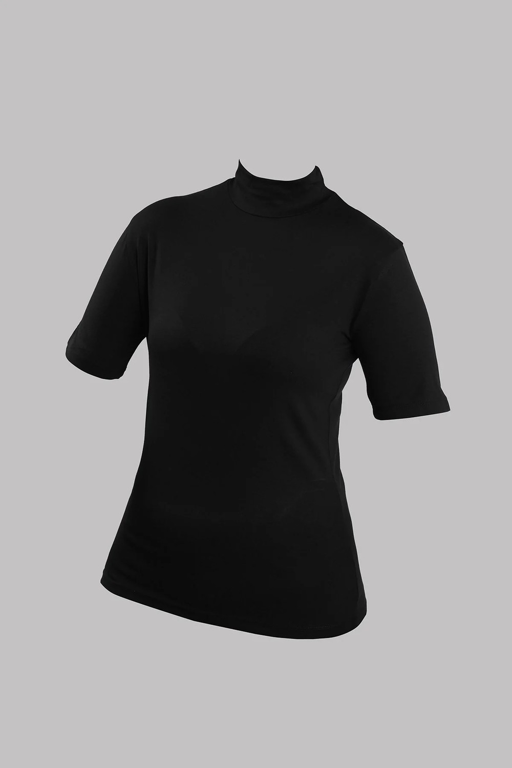 Hürrem Bone Haki Body Balıkçı Yaka Viskon Yarım Kollu 1028_09 görsel 4