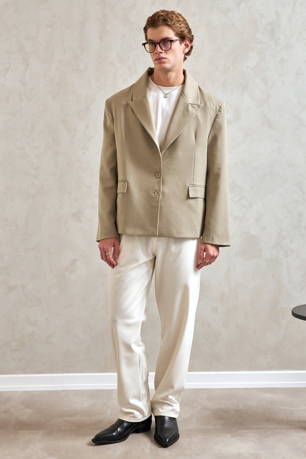 HYMAN Erkek Oversize Blazer Ceket görsel 6