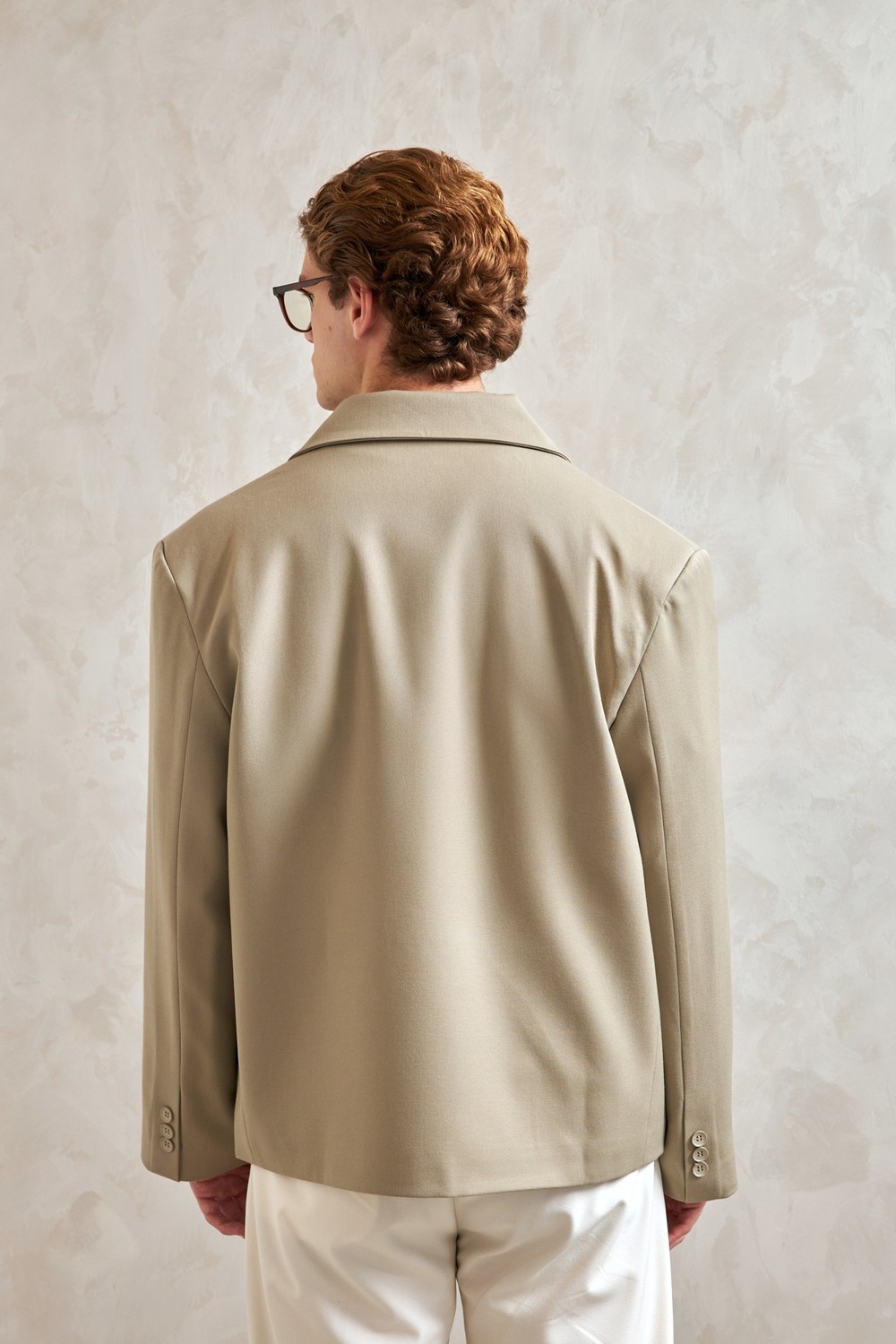 HYMAN Erkek Oversize Blazer Ceket görsel 7