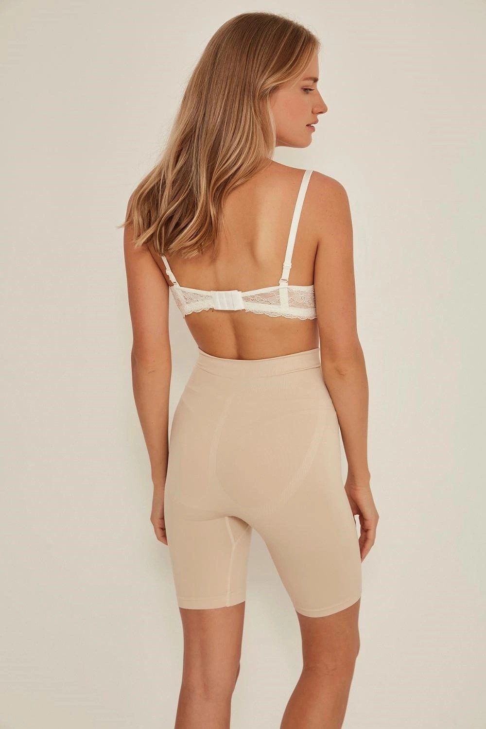 Hace Bazaar Marsilyan- Ten Mı Emay 3005 Soft Uzun Paçalı Boxer Korse görsel 2