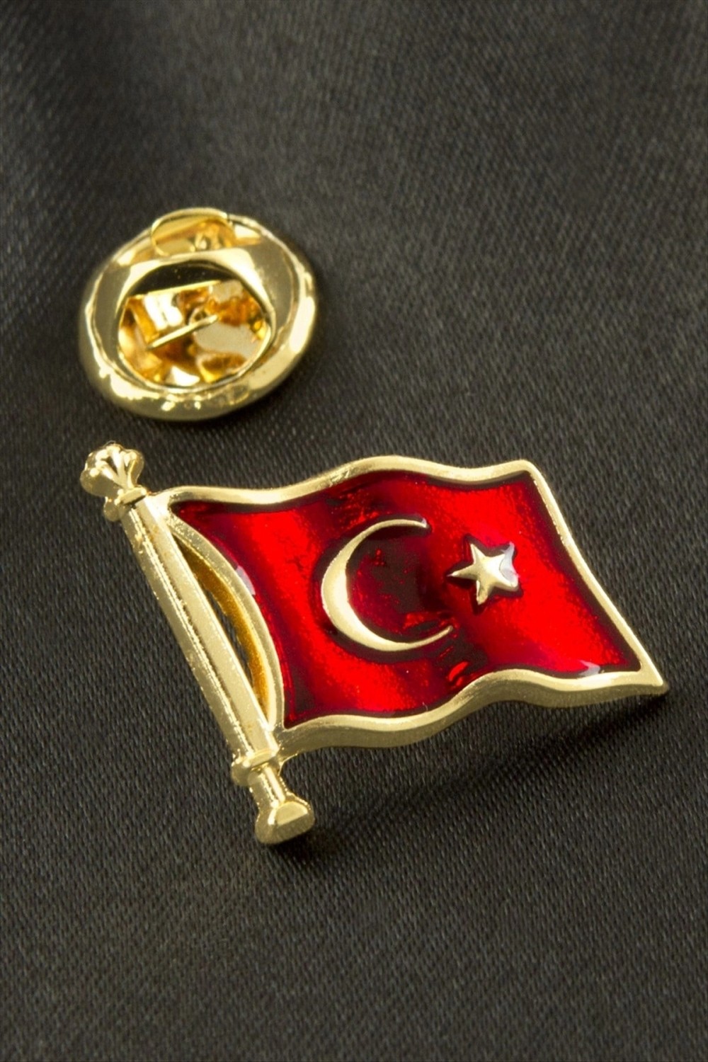 Hace Bazaar Ay Yıldız Yaka Rozet görsel 2