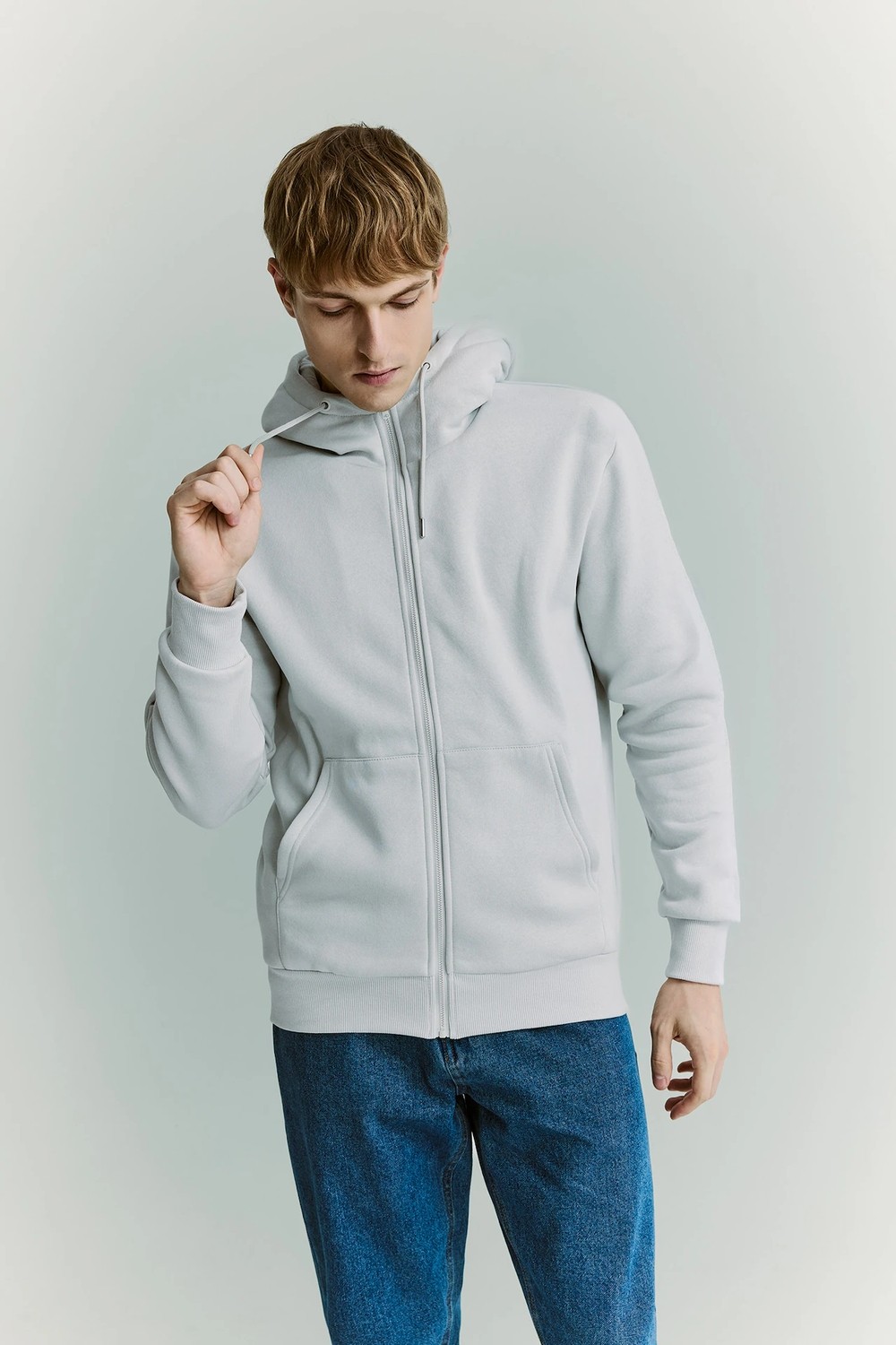 DeFacto Şişirilebilir Boyun Yastıklı Fermuarlı Sweatshirt H8716AX26AU