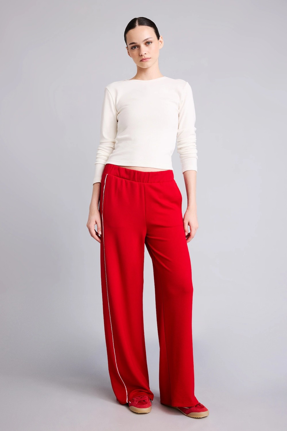 DeFacto Straight Fit Düz Paça Pantolon D6668AX26AU görsel 2