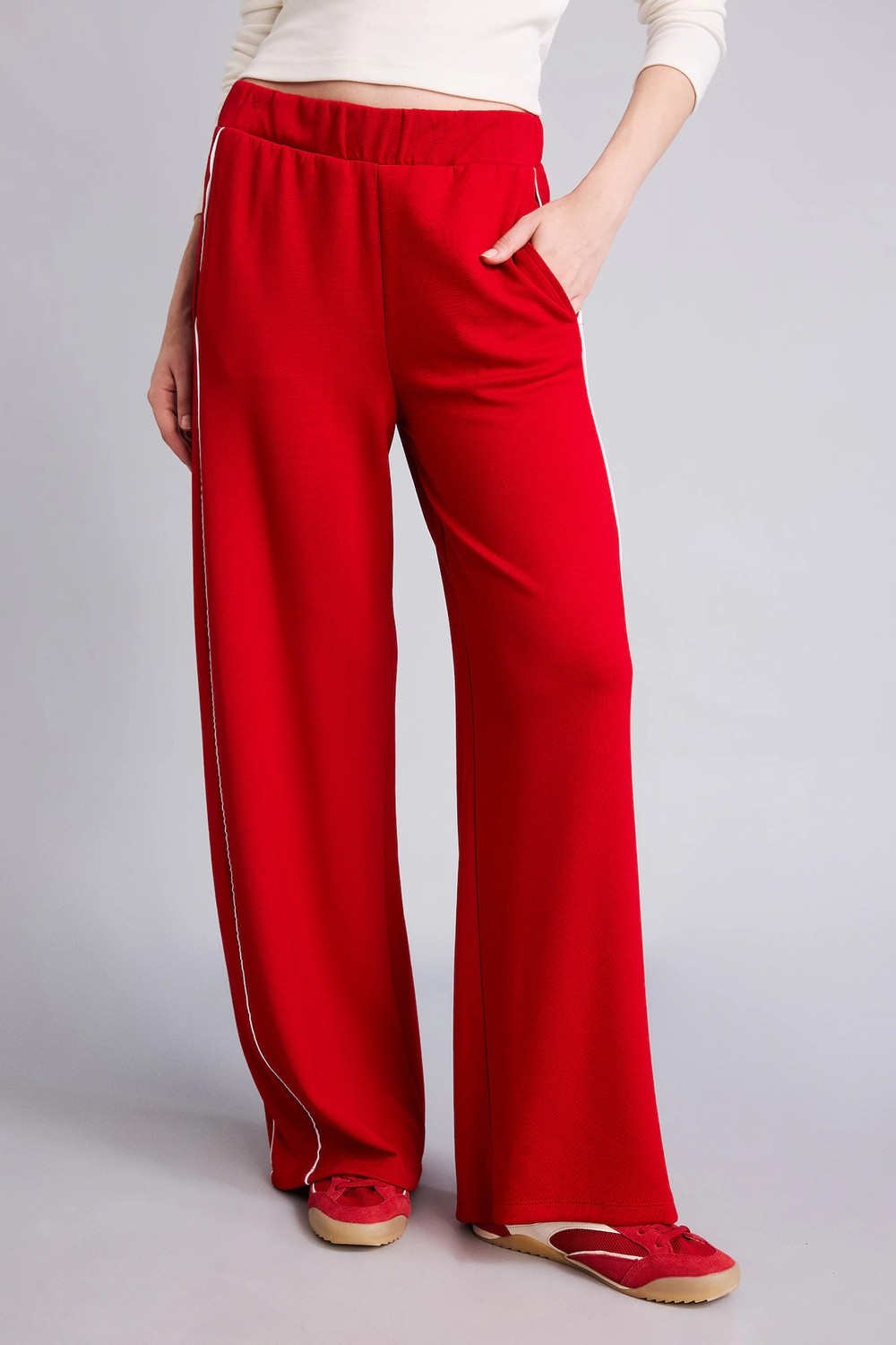 DeFacto Straight Fit Düz Paça Pantolon D6668AX26AU görsel 3
