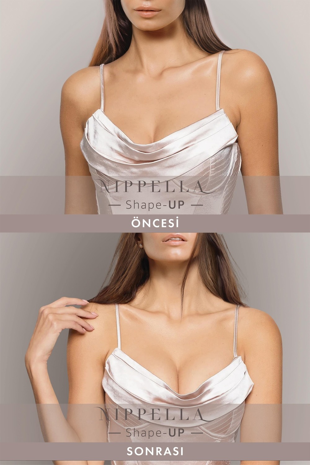 Nippella Shape Up Ultra Ince Yapışkanlı Straplez Sütyen | Su ve Ter Geçirmez, Göğüs Dolgunlaştırıcı görsel 5