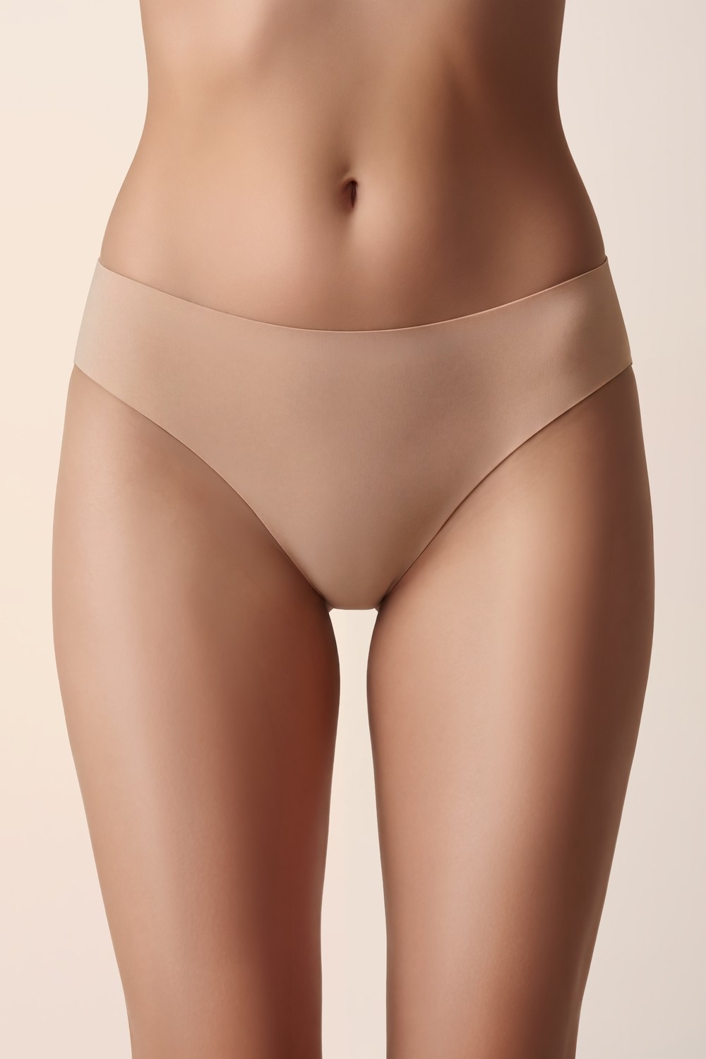 Suwen 3'lü Invisible Lazer Kesim Normal Bel Slip Külot görsel 5