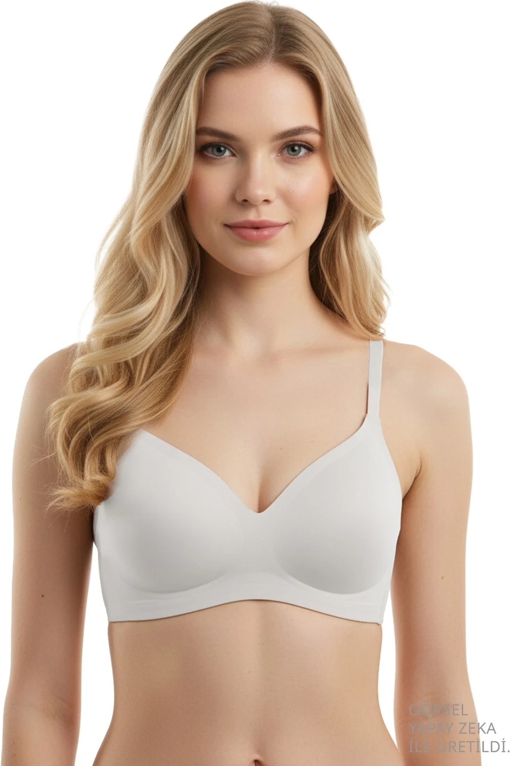 Cottonhill Seamless Bra - Pure | Lazer Kesim Dikişsiz Ayarlanabilir Askılı Balensiz Kadın Sütyen 3'lü Paket görsel 5