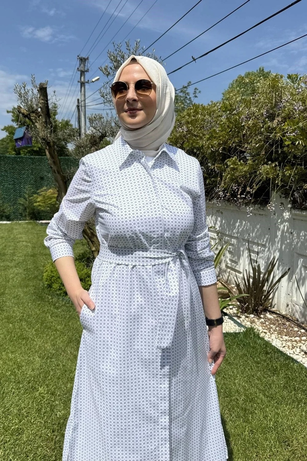 Rabia Şamlı Doğa Kar Tanesi Tunik görsel 2