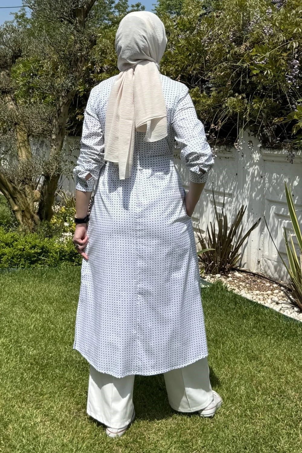 Rabia Şamlı Doğa Kar Tanesi Tunik görsel 3