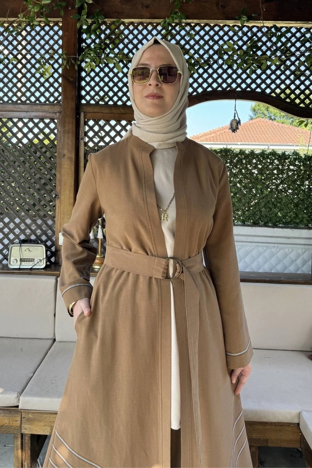 Rabia Şamlı Hira Pantolunlu Takım görsel 2