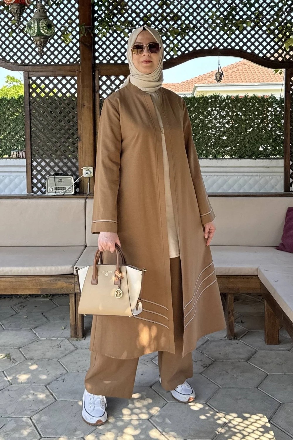 Rabia Şamlı Hira Pantolunlu Takım görsel 7