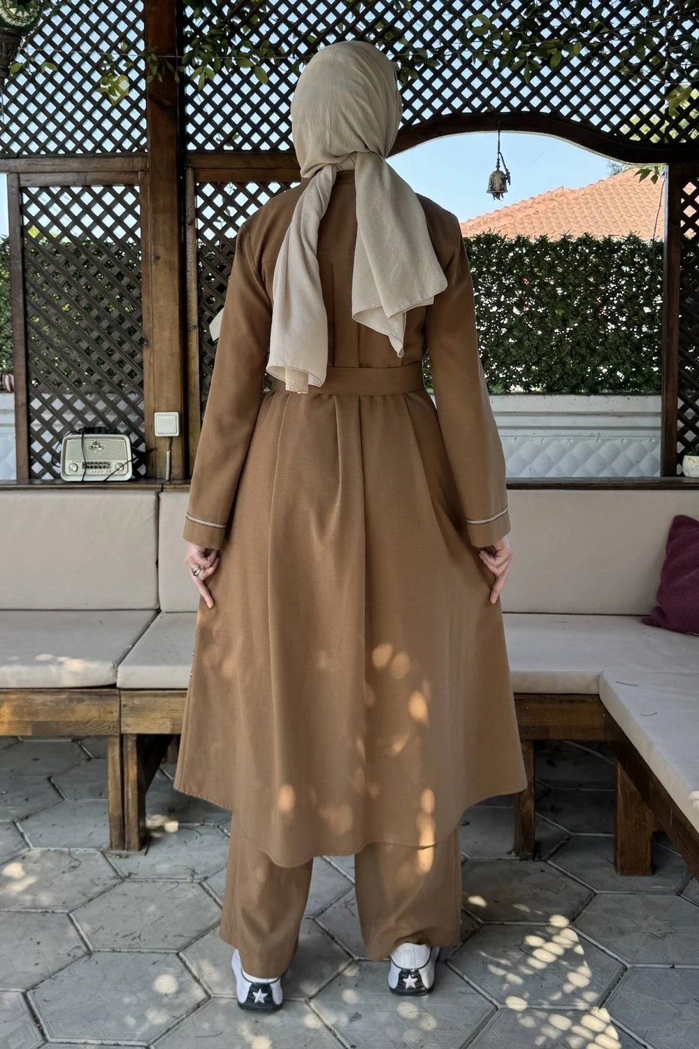 Rabia Şamlı Hira Pantolunlu Takım görsel 8