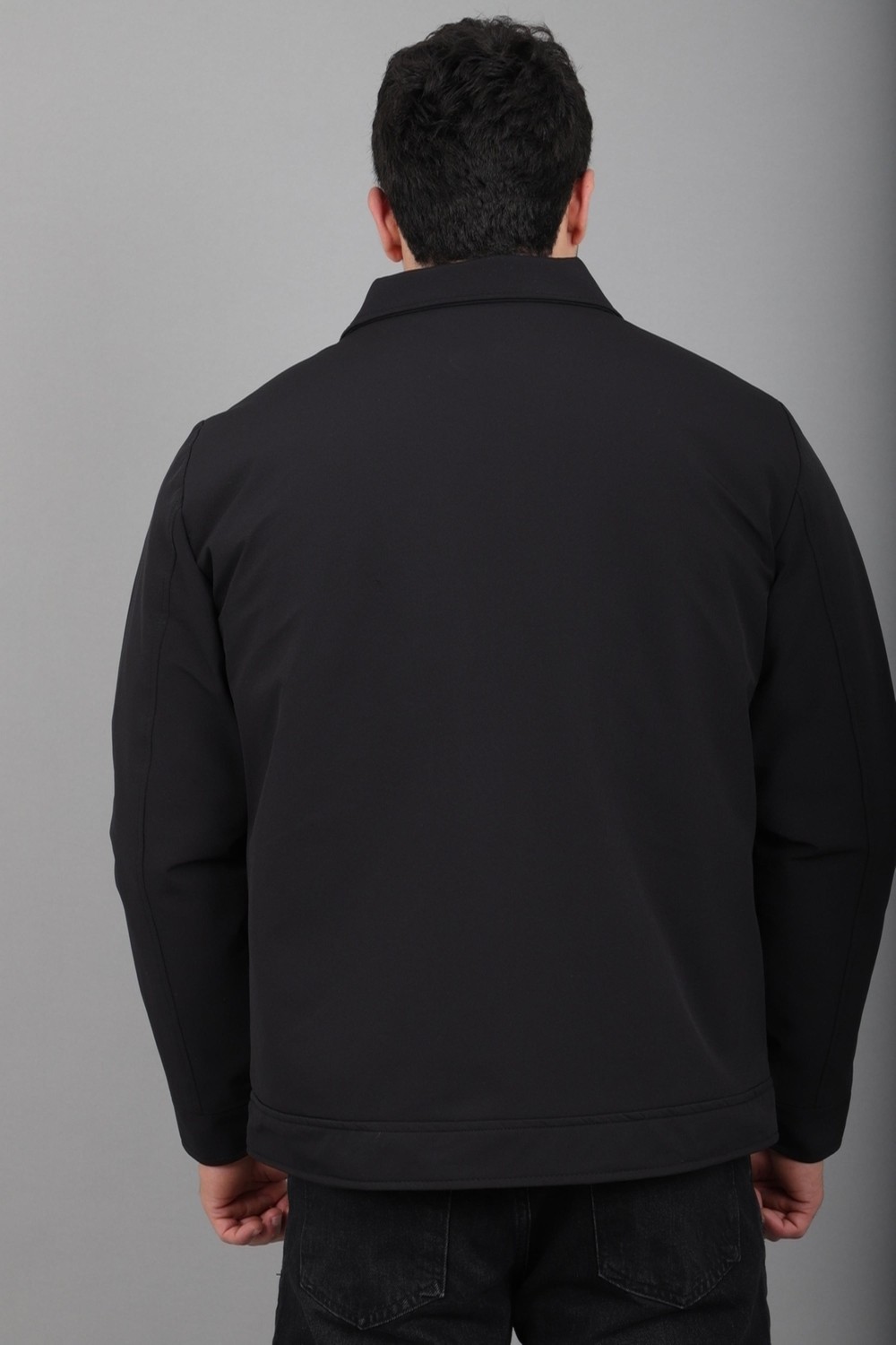 Stil Kombin Içi Kürklü Yakalı Orta Kışlık Mont Pldp 3033-M_50511 görsel 7