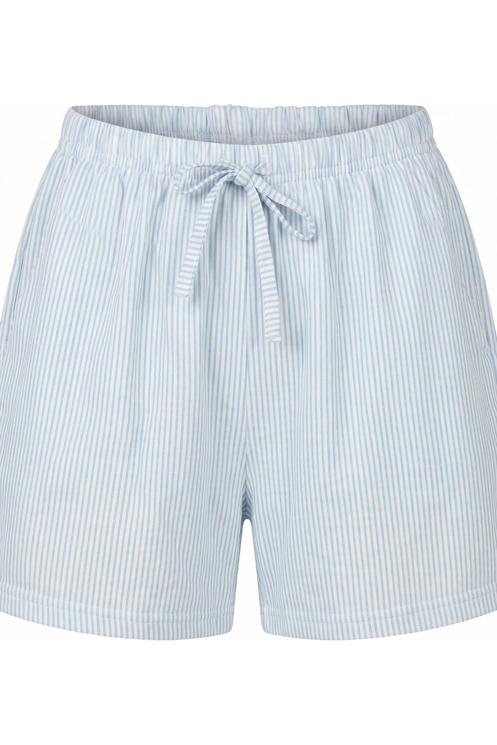 Siyah İnci 2\'li Mevsimlik Ince Örme Şortlu Pijama Altı 8064 görsel 5